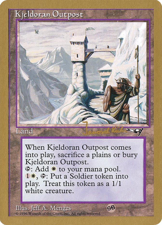 Kjeldoran Outpost (Janosch Kuhn) [World Championship Decks 1997] - La Boîte Mystère ( The Mystery Box)