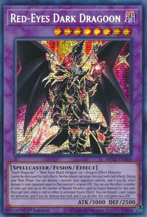 Red-Eyes Dark Dragoon [MP22-EN264] Prismatic Secret Rare - La Boîte Mystère ( The Mystery Box)