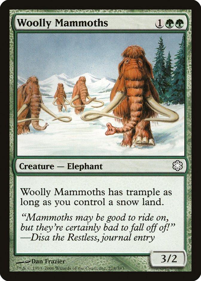 Woolly Mammoths [Coldsnap Theme Decks] - La Boîte Mystère ( The Mystery Box)