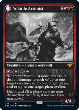 Volatile Arsonist // Dire-Strain Anarchist [Innistrad: Double Feature] - La Boîte Mystère ( The Mystery Box)
