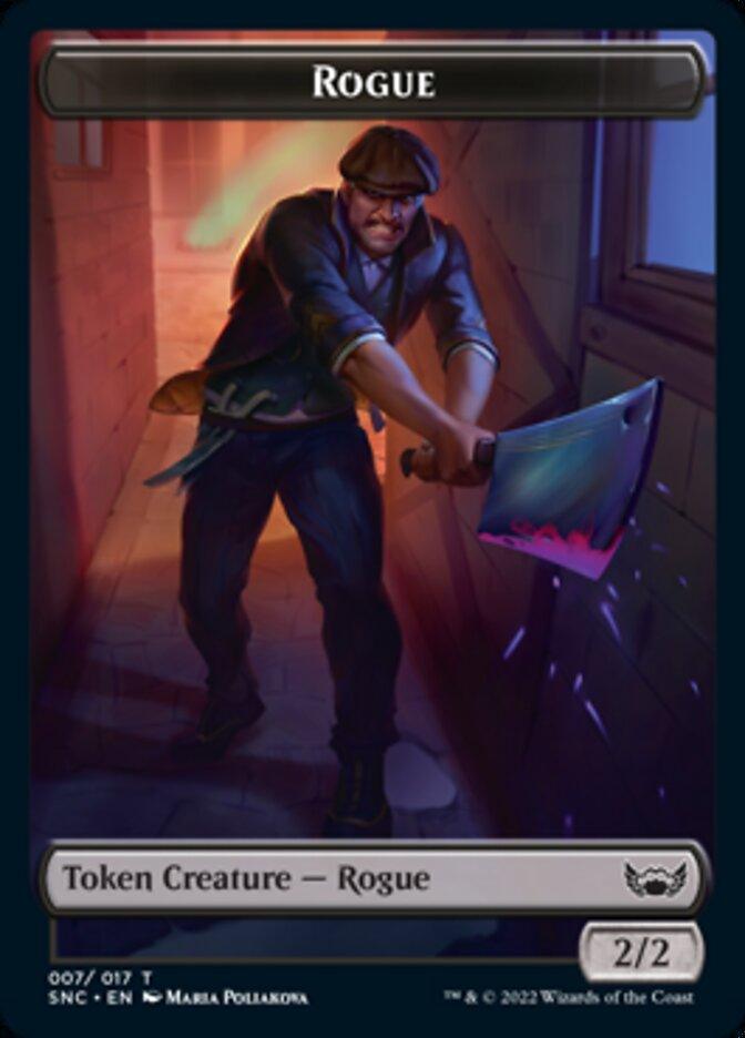 Cat // Rogue Double-sided Token [Streets of New Capenna Tokens] - La Boîte Mystère ( The Mystery Box)