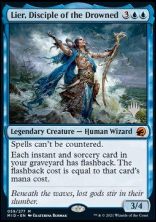 Lier, Disciple of the Drowned (Promo Pack) [Innistrad: Midnight Hunt Promos] - La Boîte Mystère ( The Mystery Box)