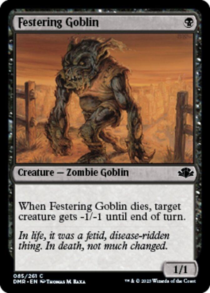 Festering Goblin [Dominaria Remastered] - La Boîte Mystère ( The Mystery Box)