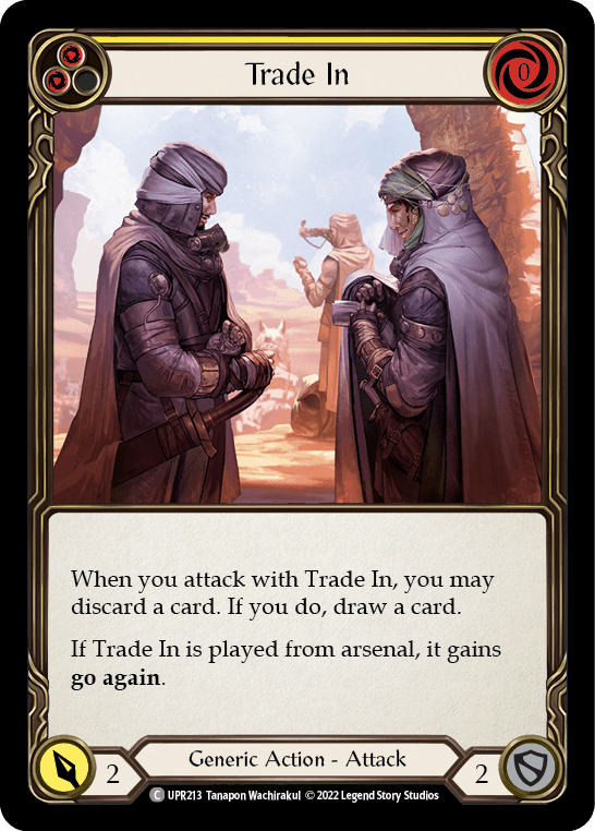 Trade In (Yellow) [UPR213] (Uprising) Rainbow Foil - La Boîte Mystère ( The Mystery Box)