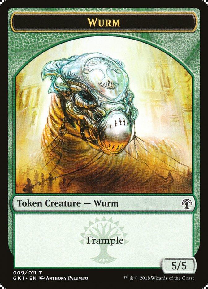 Wurm // Saproling [Guilds of Ravnica Guild Kit Tokens] - La Boîte Mystère ( The Mystery Box)