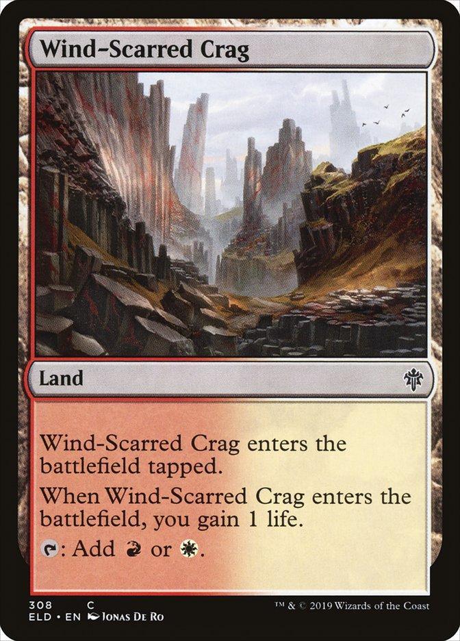 Wind-Scarred Crag [Throne of Eldraine] - La Boîte Mystère ( The Mystery Box)