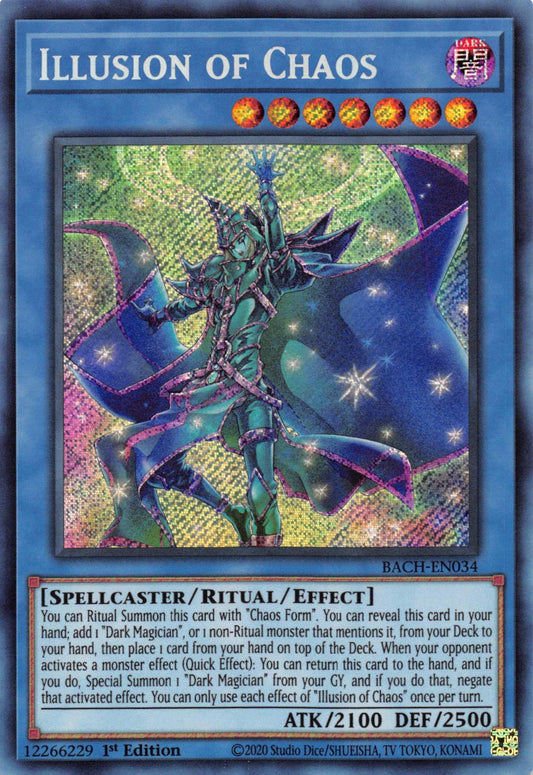 Illusion of Chaos [BACH-EN034] Starlight Rare - La Boîte Mystère ( The Mystery Box)