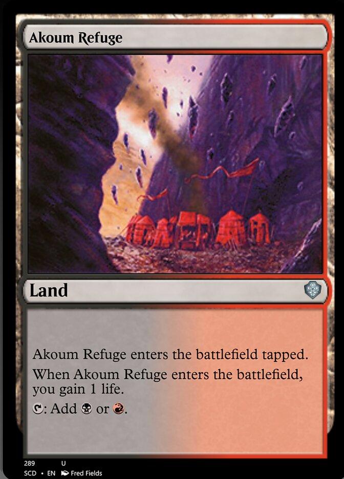 Akoum Refuge [Starter Commander Decks] - La Boîte Mystère ( The Mystery Box)