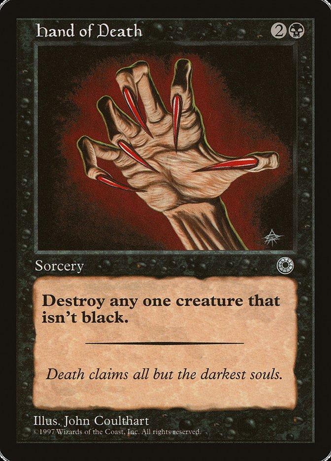 Hand of Death (Without Creature Color Explanation) [Portal] - La Boîte Mystère ( The Mystery Box)