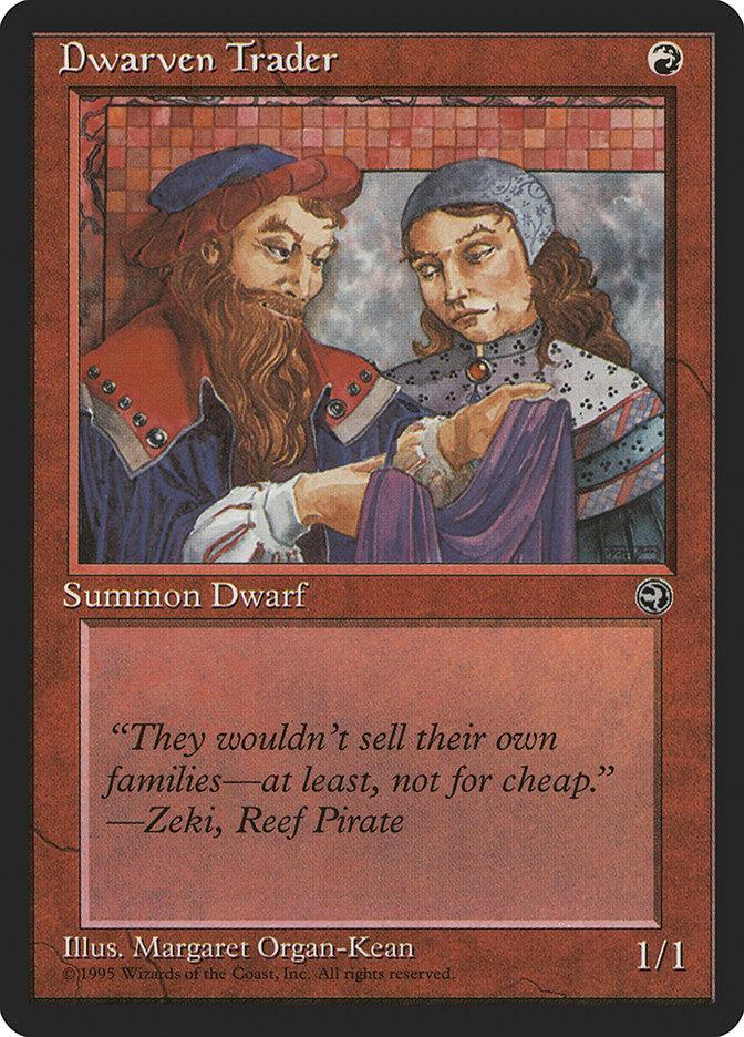 Dwarven Trader (Zeki Flavor Text) [Homelands] - La Boîte Mystère ( The Mystery Box)
