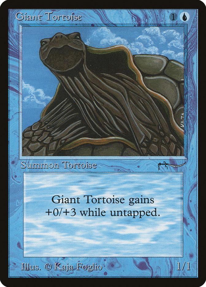 Giant Tortoise (Dark Mana Cost) [Arabian Nights] - La Boîte Mystère ( The Mystery Box)