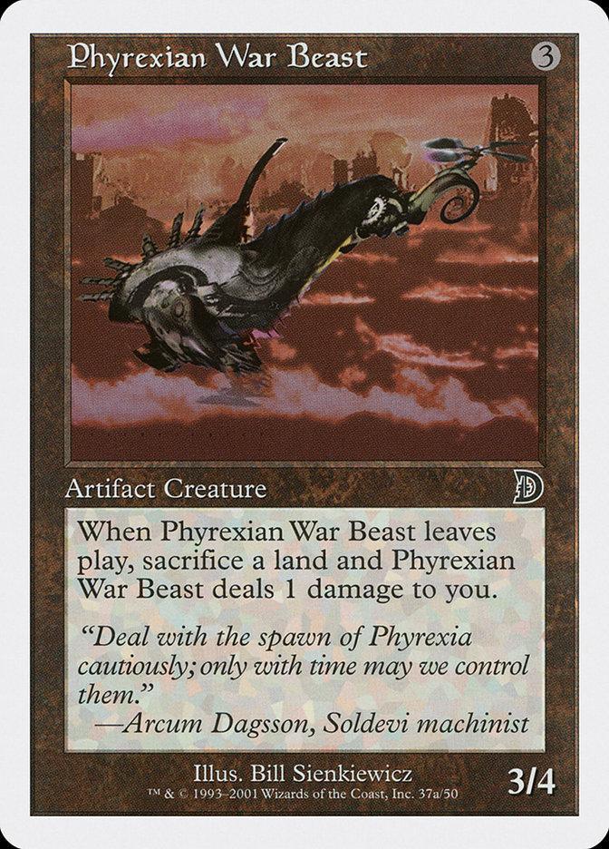 Phyrexian War Beast (Signature on Left) [Deckmasters] - La Boîte Mystère ( The Mystery Box)