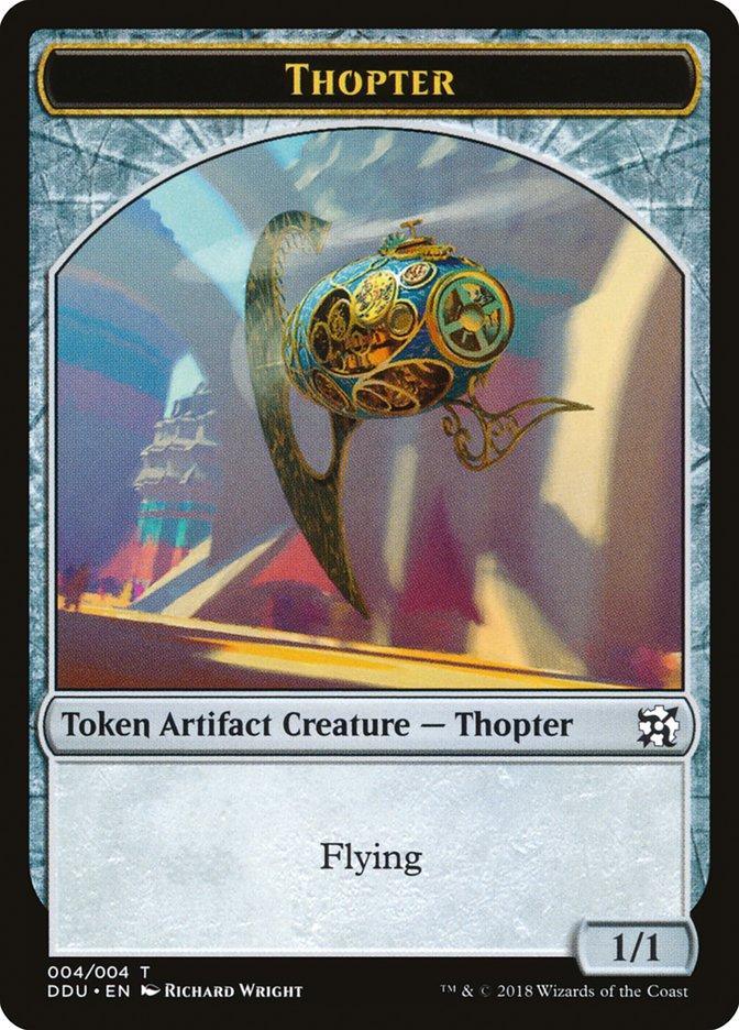 Thopter (004/004) [Duel Decks: Elves vs. Inventors Tokens] - La Boîte Mystère ( The Mystery Box)