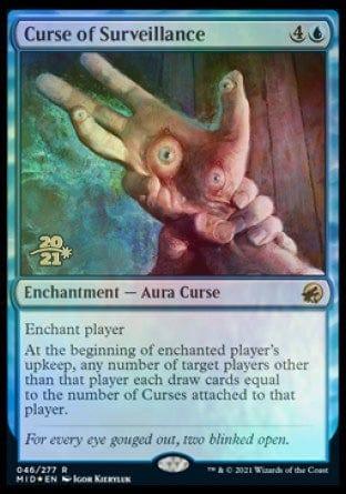 Curse of Surveillance [Innistrad: Midnight Hunt Prerelease Promos] - La Boîte Mystère ( The Mystery Box)