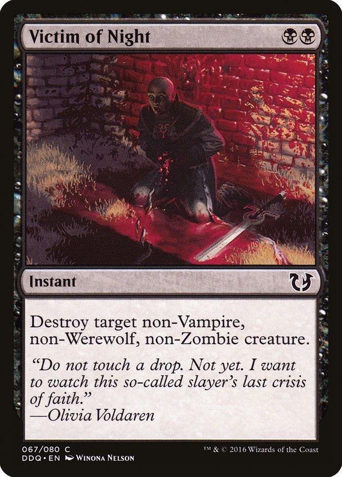 Victim of Night [Duel Decks: Blessed vs. Cursed] - La Boîte Mystère ( The Mystery Box)