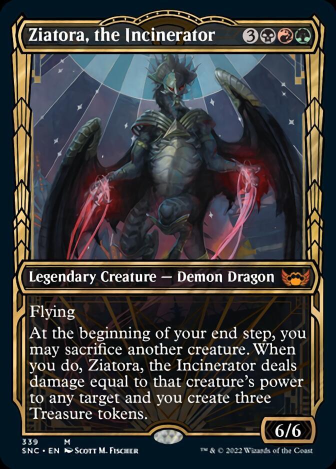 Ziatora, the Incinerator (Showcase Golden Age) [Streets of New Capenna] - La Boîte Mystère ( The Mystery Box)