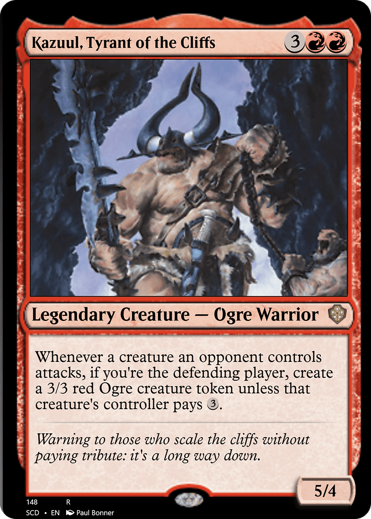 Kazuul, Tyrant of the Cliffs [Starter Commander Decks] - La Boîte Mystère ( The Mystery Box)