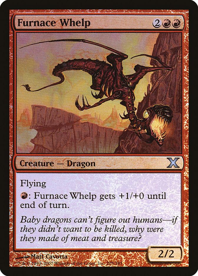 Furnace Whelp (Premium Foil) [Tenth Edition] - La Boîte Mystère ( The Mystery Box)