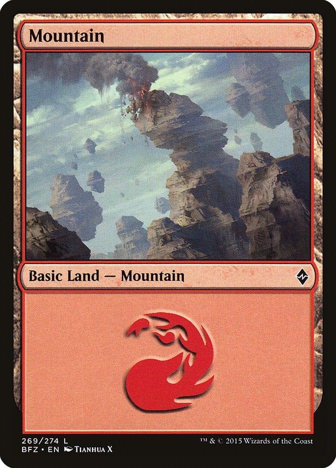 Mountain (269a) [Battle for Zendikar] - La Boîte Mystère ( The Mystery Box)