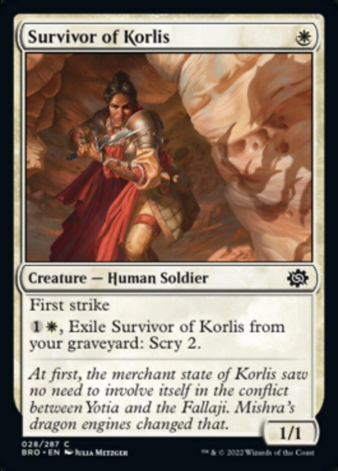 Survivor of Korlis [The Brothers' War] - La Boîte Mystère ( The Mystery Box)