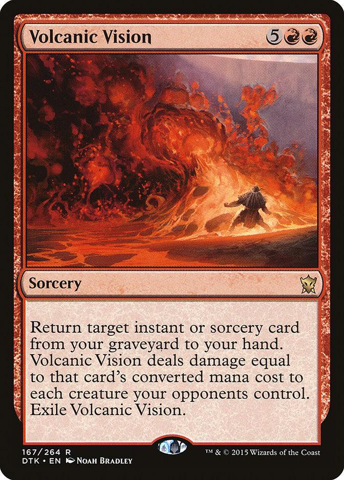 Volcanic Vision [Dragons of Tarkir] - La Boîte Mystère ( The Mystery Box)