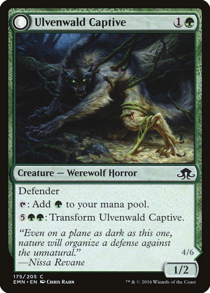 Ulvenwald Captive // Ulvenwald Abomination [Eldritch Moon] - La Boîte Mystère ( The Mystery Box)