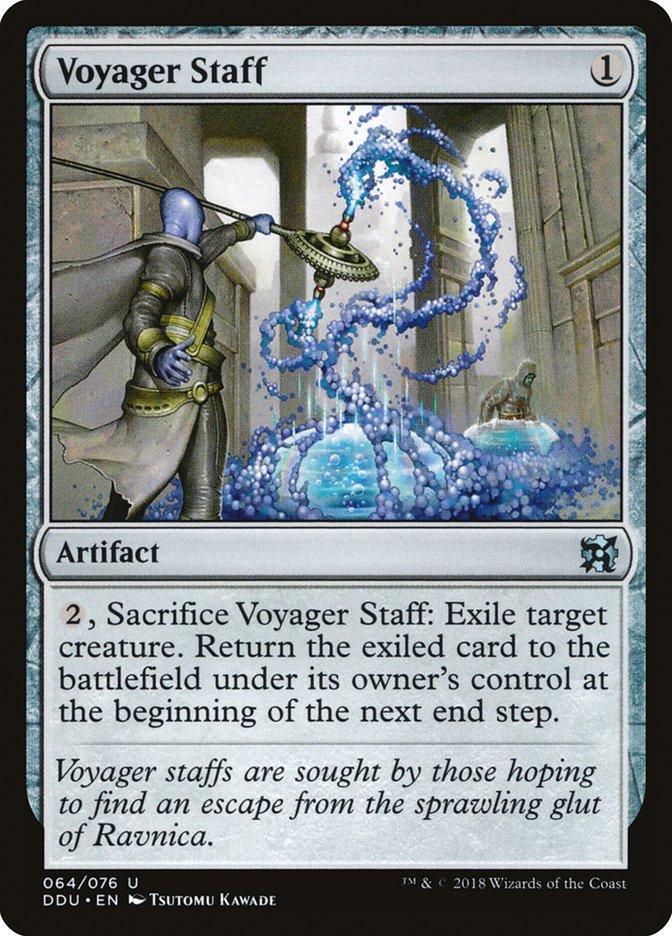 Voyager Staff [Duel Decks: Elves vs. Inventors] - La Boîte Mystère ( The Mystery Box)