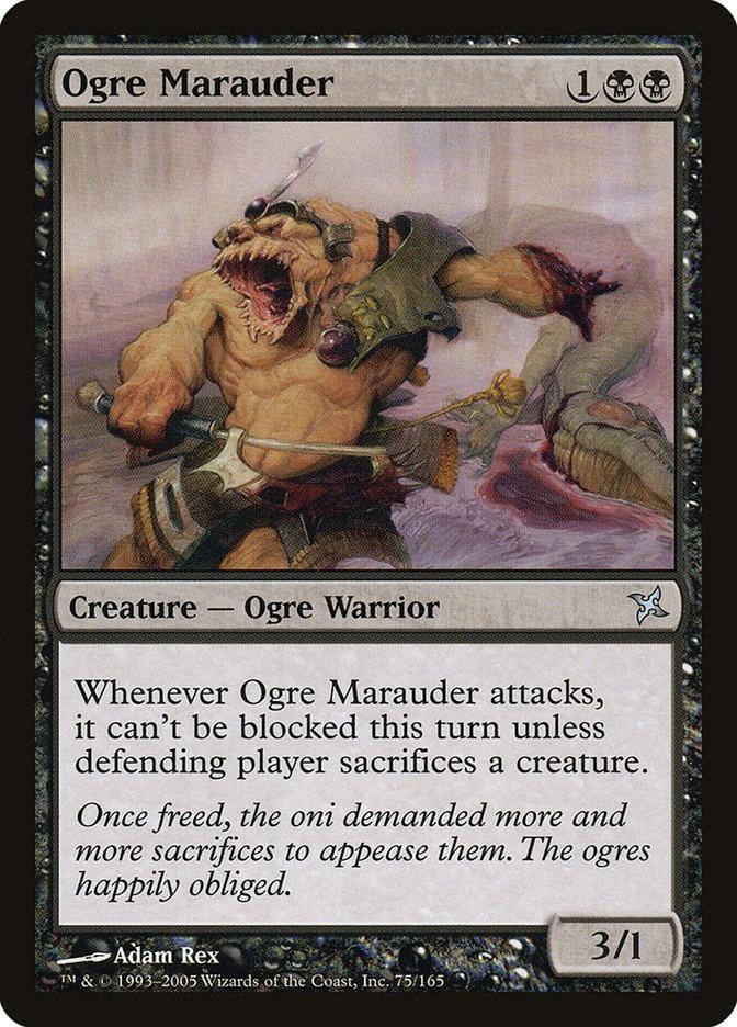 Ogre Marauder [Betrayers of Kamigawa] - La Boîte Mystère ( The Mystery Box)