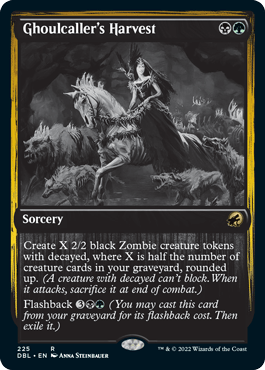 Ghoulcaller's Harvest [Innistrad: Double Feature] - La Boîte Mystère ( The Mystery Box)