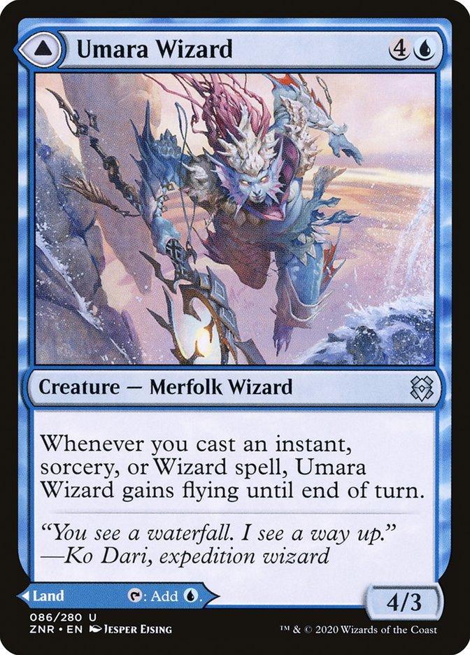 Umara Wizard // Umara Skyfalls [Zendikar Rising] - La Boîte Mystère ( The Mystery Box)