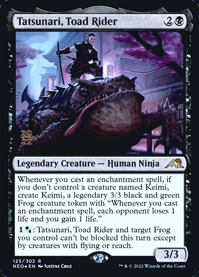Tatsunari, Toad Rider [Kamigawa: Neon Dynasty Prerelease Promos] - La Boîte Mystère ( The Mystery Box)