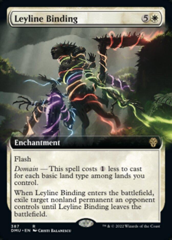 Leyline Binding (Extended Art) [Dominaria United] - La Boîte Mystère ( The Mystery Box)