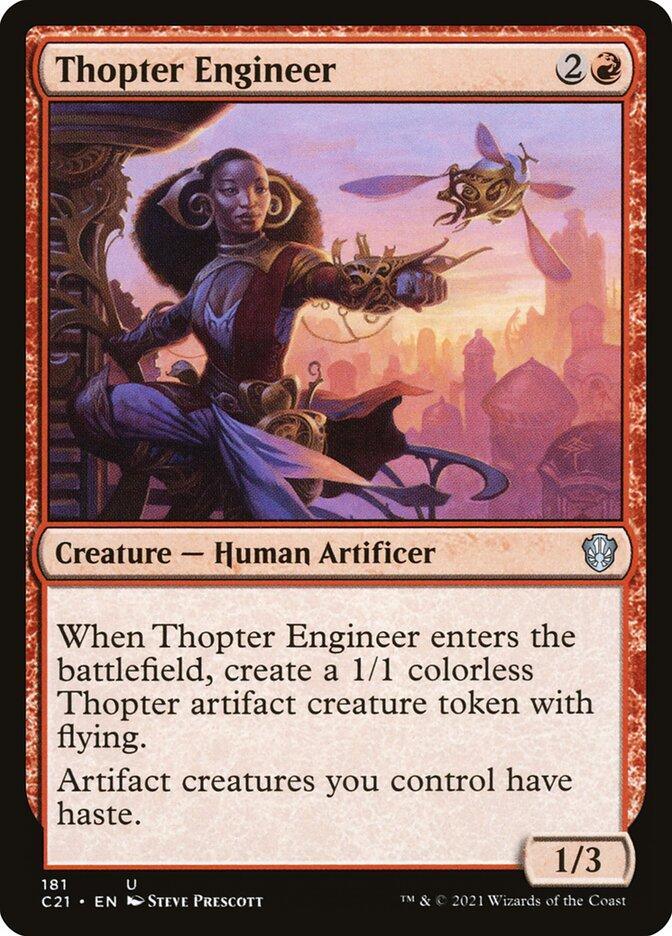 Thopter Engineer [Commander 2021] - La Boîte Mystère ( The Mystery Box)