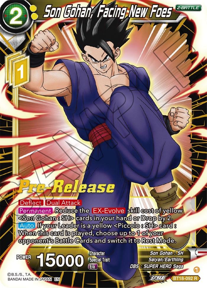 Son Gohan, Facing New Foes (BT18-092) [Dawn of the Z-Legends Prerelease Promos] - La Boîte Mystère ( The Mystery Box)