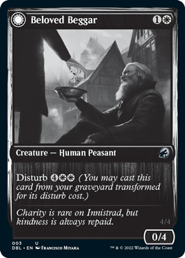 Beloved Beggar // Generous Soul [Innistrad: Double Feature] - La Boîte Mystère ( The Mystery Box)