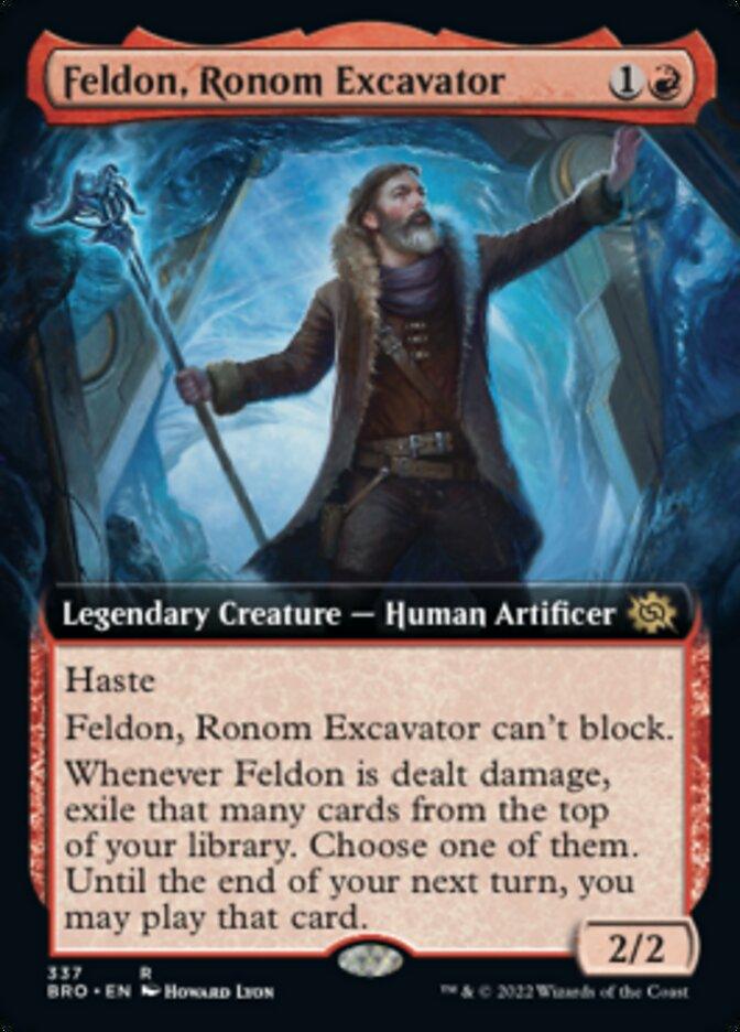Feldon, Ronom Excavator (Extended Art) [The Brothers' War] - La Boîte Mystère ( The Mystery Box)
