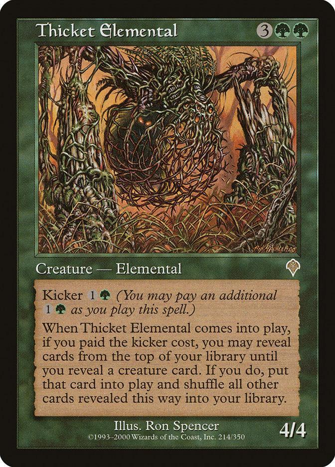 Thicket Elemental [Invasion] - La Boîte Mystère ( The Mystery Box)