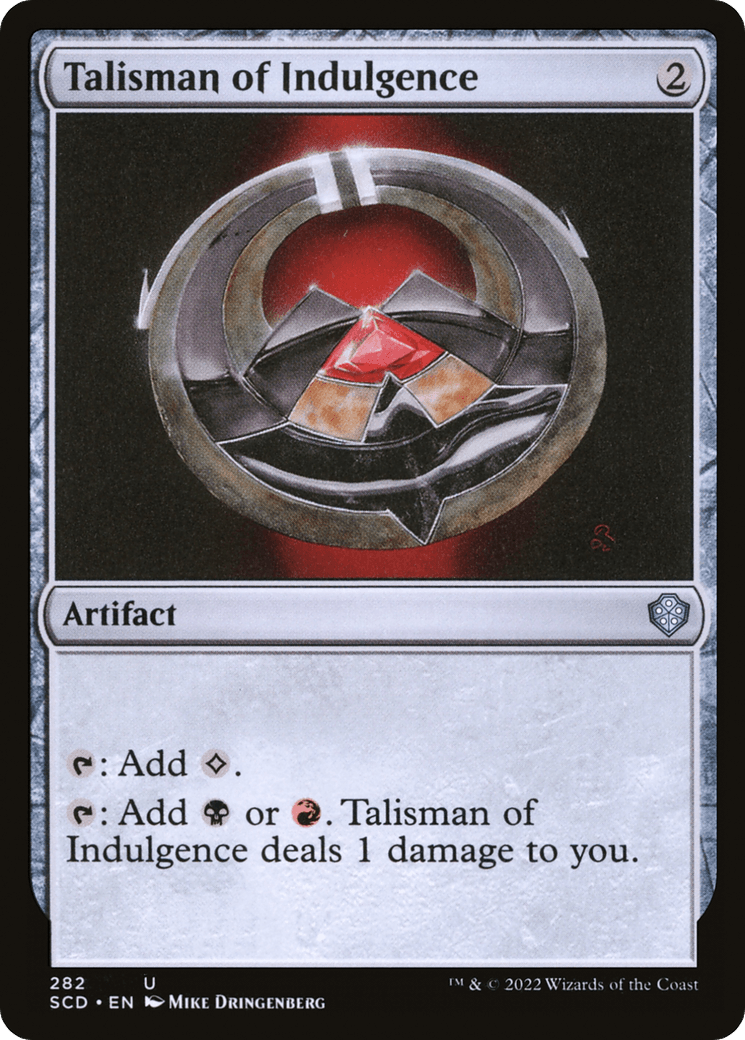 Talisman of Indulgence [Starter Commander Decks] - La Boîte Mystère ( The Mystery Box)