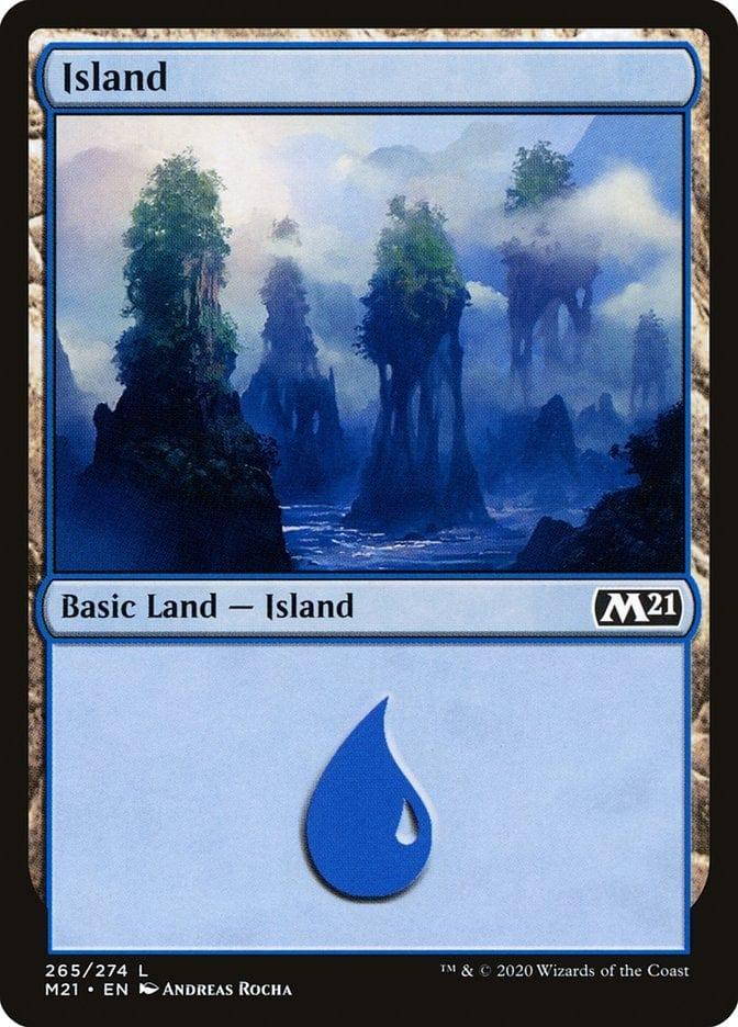 Island (265) [Core Set 2021] - La Boîte Mystère ( The Mystery Box)