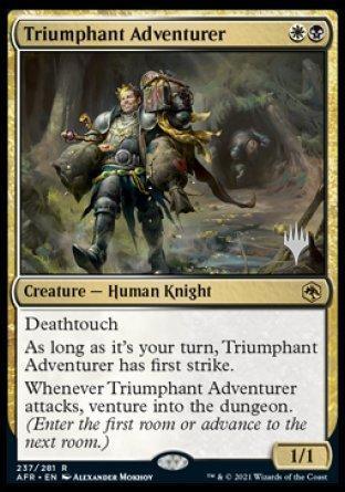 Triumphant Adventurer (Promo Pack) [Dungeons & Dragons: Adventures in the Forgotten Realms Promos] - La Boîte Mystère ( The Mystery Box)
