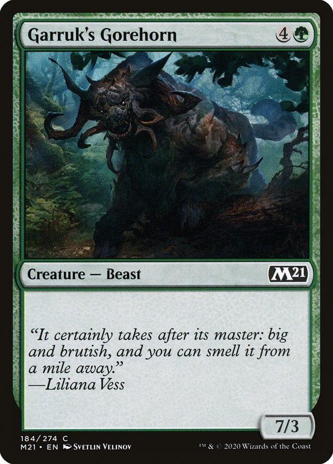 Garruk's Gorehorn [Core Set 2021] - La Boîte Mystère ( The Mystery Box)