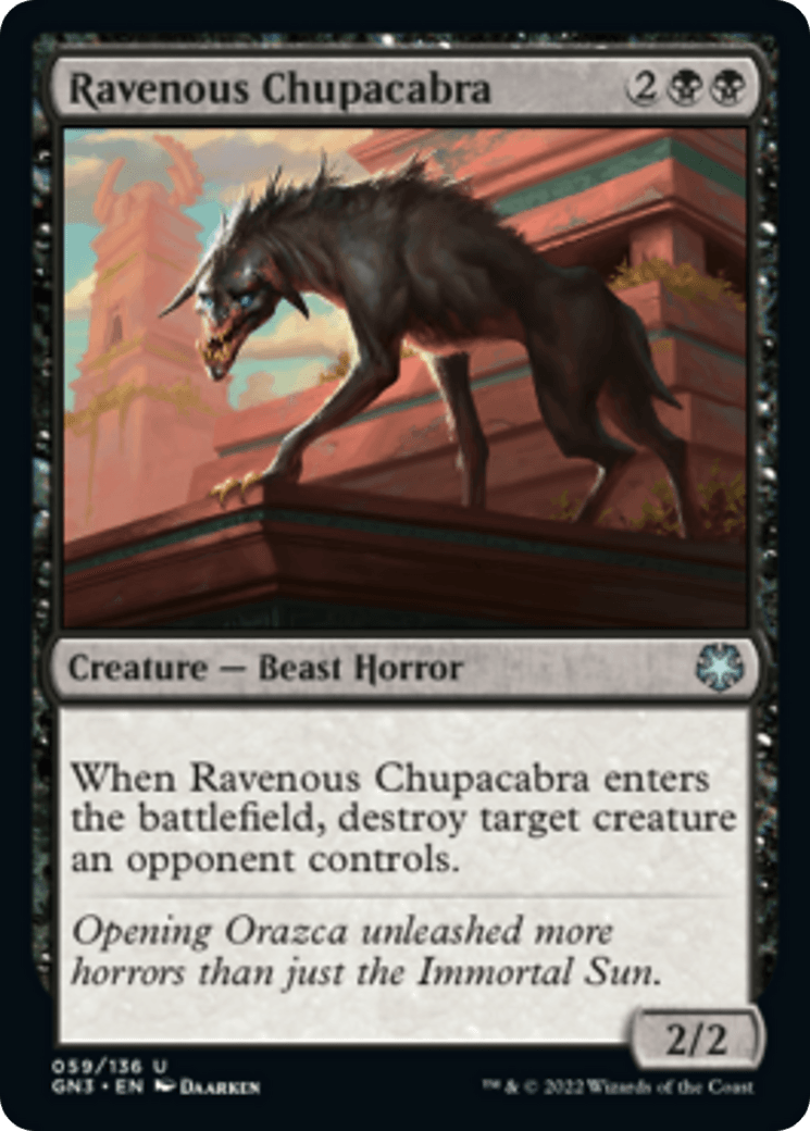 Ravenous Chupacabra [Game Night: Free-for-All] - La Boîte Mystère ( The Mystery Box)