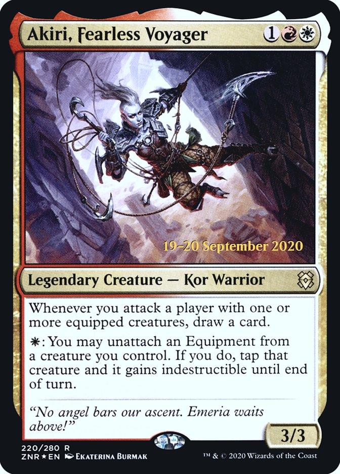 Akiri, Fearless Voyager [Zendikar Rising Prerelease Promos] - La Boîte Mystère ( The Mystery Box)