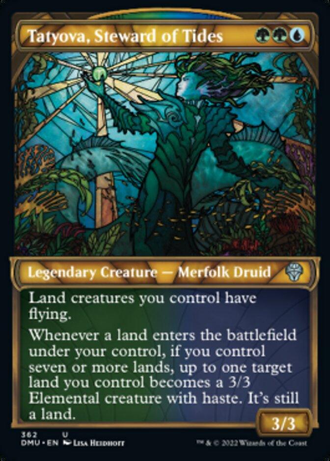 Tatyova, Steward of Tides (Showcase Textured) [Dominaria United] - La Boîte Mystère ( The Mystery Box)