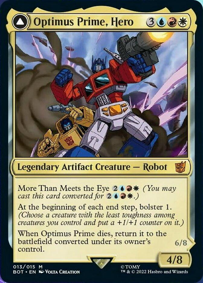 Optimus Prime, Hero // Optimus Prime, Autobot Leader [Universes Beyond: Transformers] - La Boîte Mystère ( The Mystery Box)