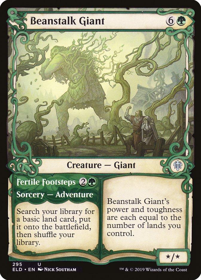 Beanstalk Giant // Fertile Footsteps (Showcase) [Throne of Eldraine] - La Boîte Mystère ( The Mystery Box)