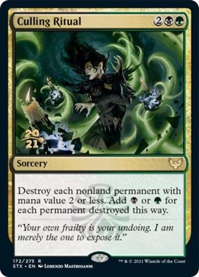 Culling Ritual [Strixhaven: School of Mages Prerelease Promos] - La Boîte Mystère ( The Mystery Box)
