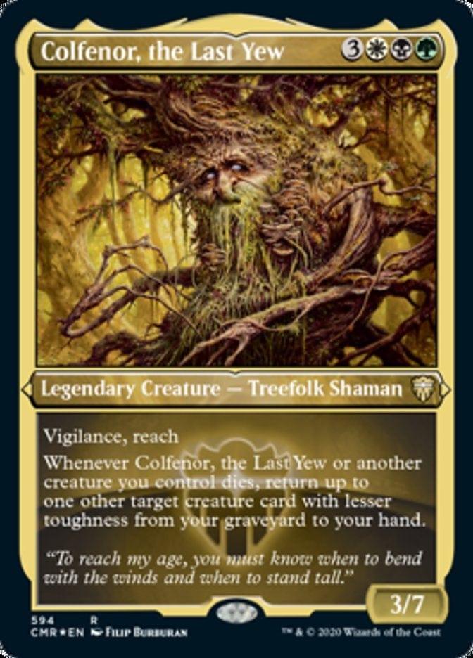 Colfenor, the Last Yew [Commander Legends Etched] - La Boîte Mystère ( The Mystery Box)
