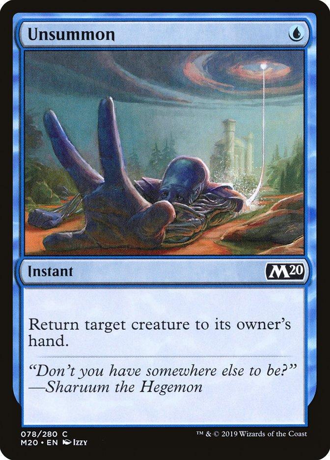 Unsummon [Core Set 2020] - La Boîte Mystère ( The Mystery Box)