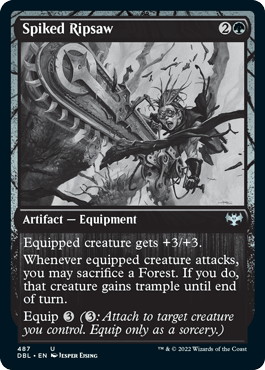 Spiked Ripsaw [Innistrad: Double Feature] - La Boîte Mystère ( The Mystery Box)